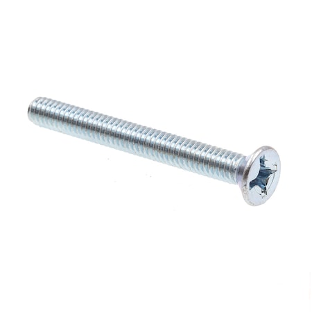Prime-Line Machine Screw, Flat Head, Phillip Drive No. 12-24 X 2in Zinc Plated Steel 100PK 9001664